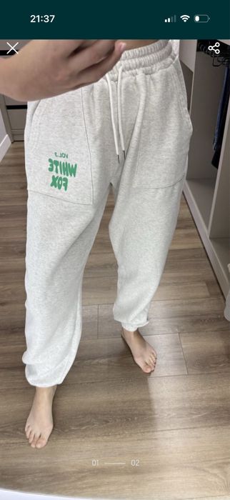 Штани спортивні джогери жіночі сірі меланж