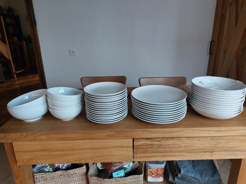 Podwójny Zestaw obiadowy ikea Godmiggdag