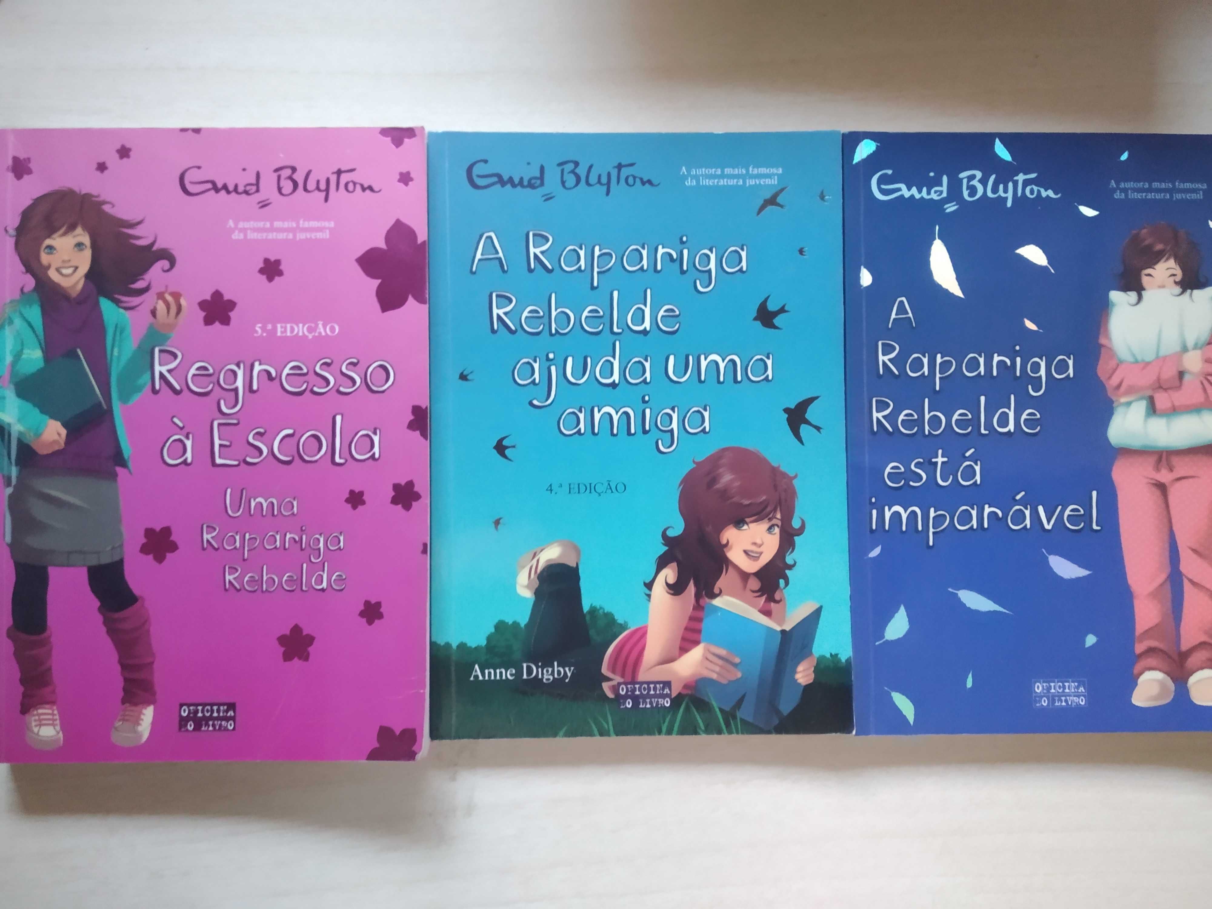 Livros de "A Rapariga Rebelde" - Enid Blyton