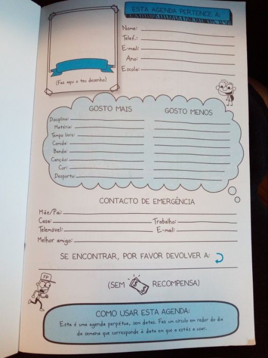 Agenda Escolar "O diário de um Banana"