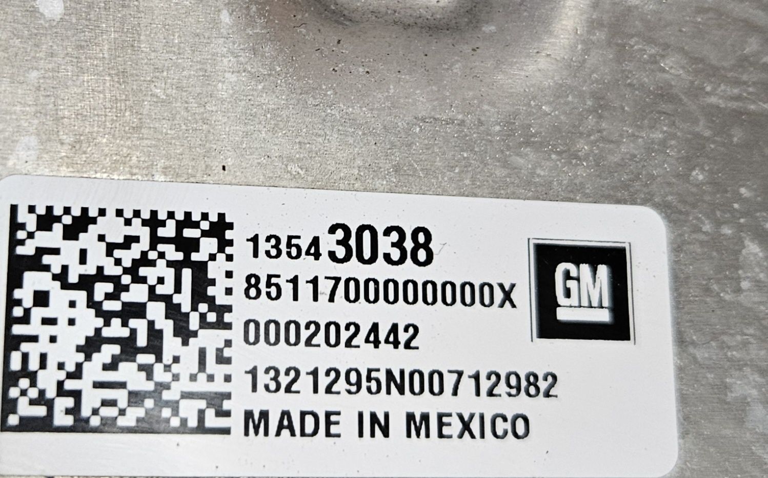 Chevrolet corvette c8 6.2 modul Sterownik pompy paliwa oryginal