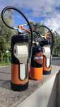 Extintores porta rolos Harley Davidson