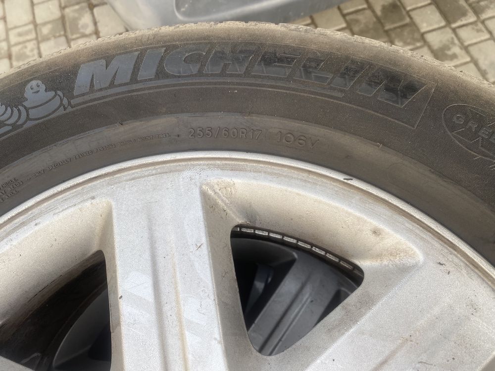 Літня резина Michelin 255/60 R17 (2019 рік)