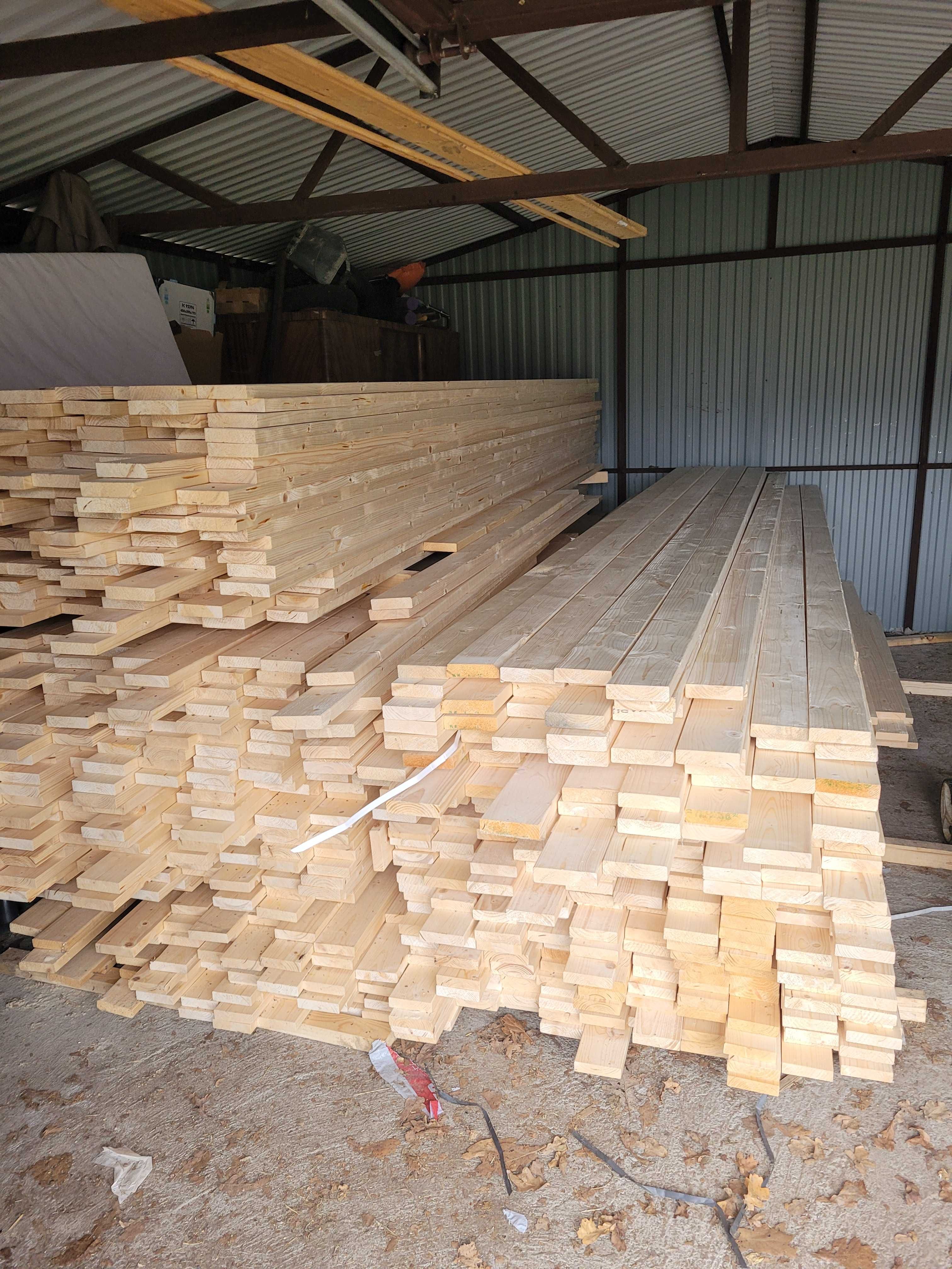Drewno c24 konstrukcyjne budowlane suche strugane. Deska 24x95x4000mm