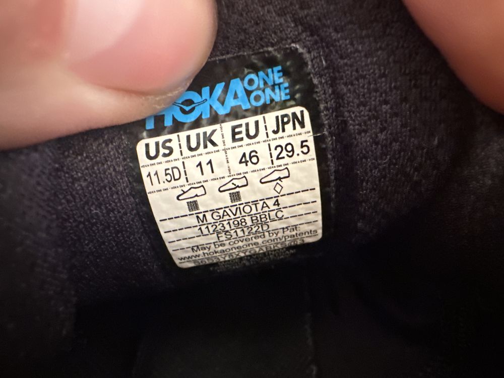 Кроссовки Hoka В Розмірах 42.5,46,47 One One Gaviota 4 Original