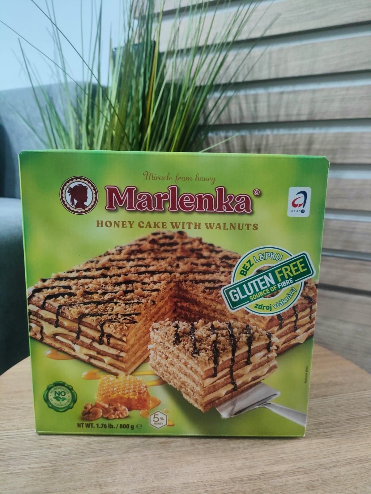 "Marlenka" 2x tort miodowo orzechowy bez glutenu