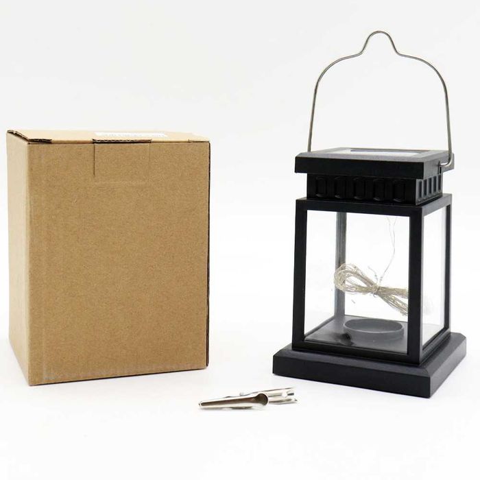 Вуличний світильник на сонячній батареї 12,5х9см, Теплий білий