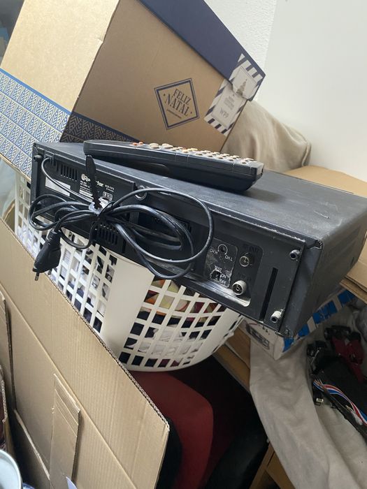 Video VHS com filmes