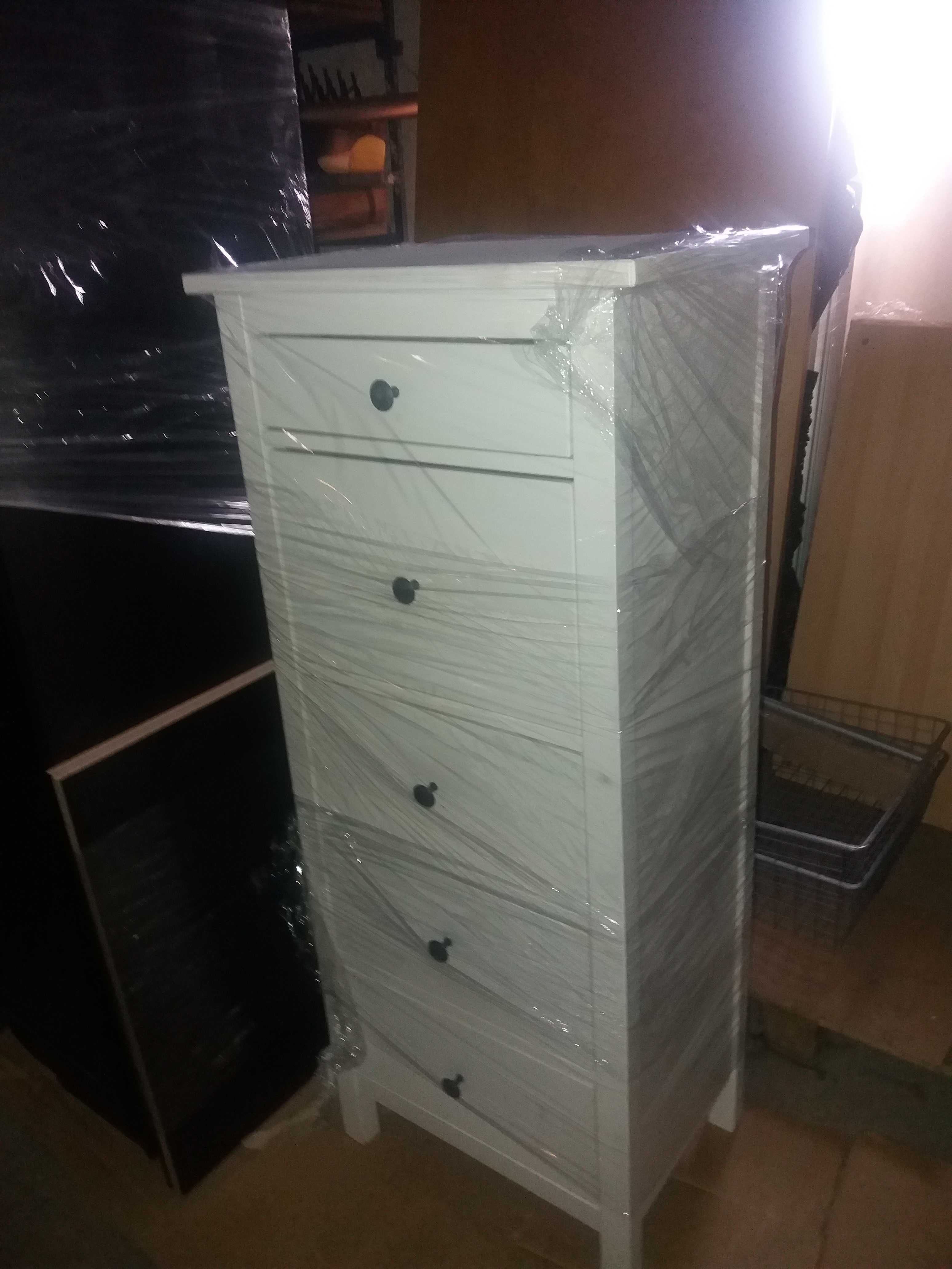 IKEA Hemnes komoda ,5 szuflad,wym.58x40x131 cm-dostawa grat