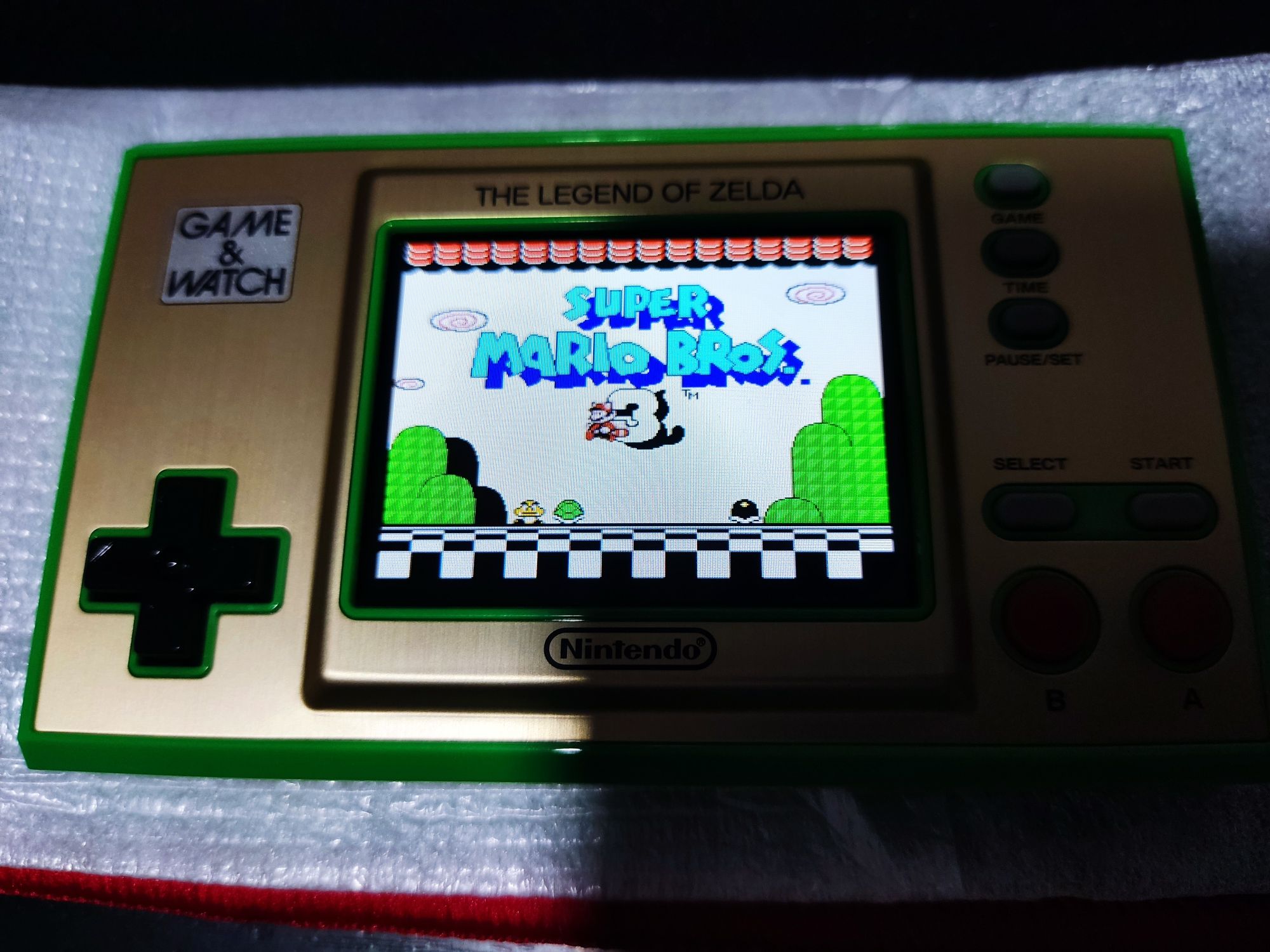 Modificaçao de Game and watch Zelda - Mario