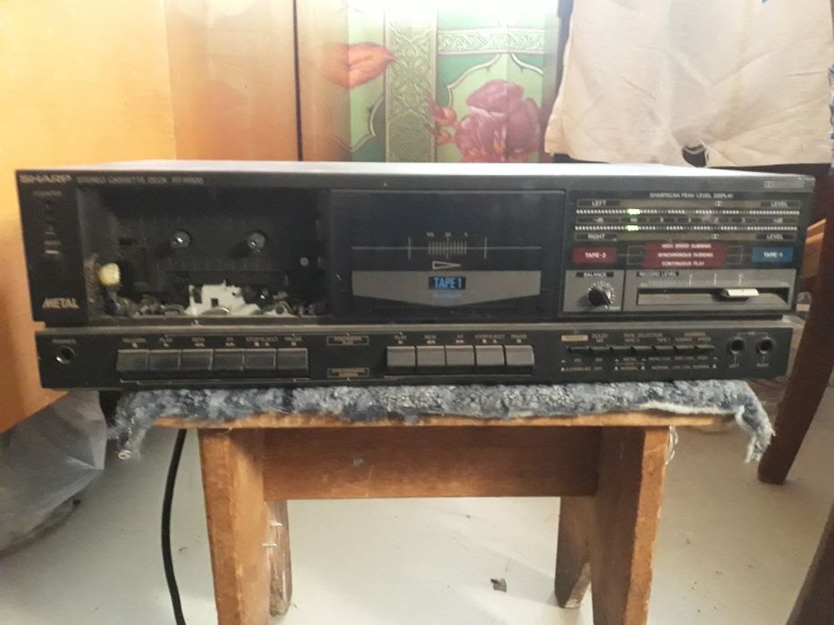 Кассетная Дека Cassette Deck Sharp RT-W500H ремонт