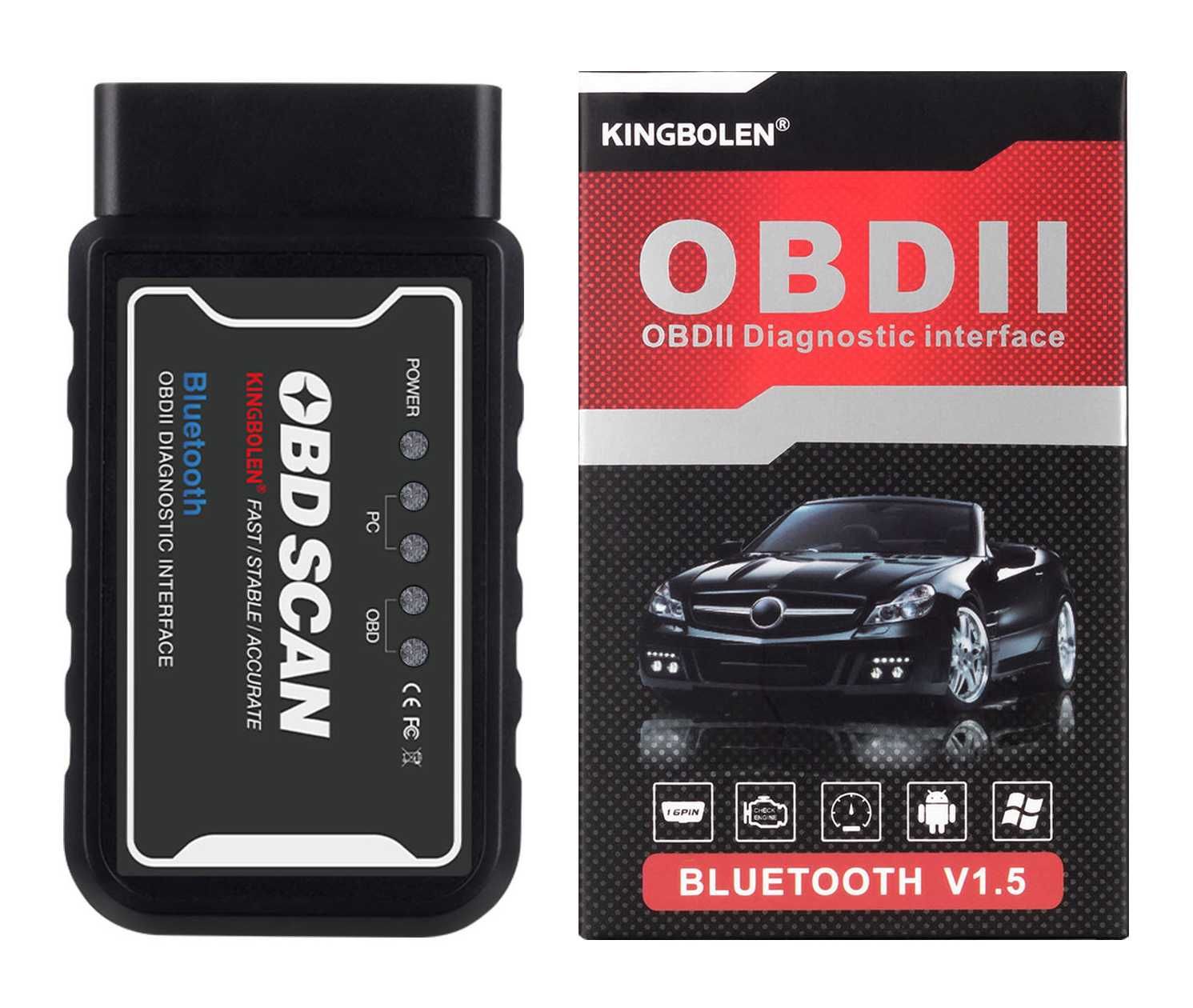 ELM327 V1.5 bluetooth чип PIC18F25K80 Оригинал OBD2 автосканер ELM 327