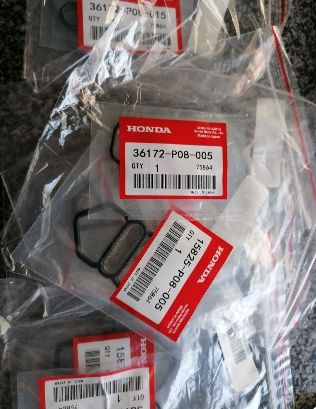 Kit Juntas de Solenoide Vtec Honda D15 e D16 também (b16a2 e K20)