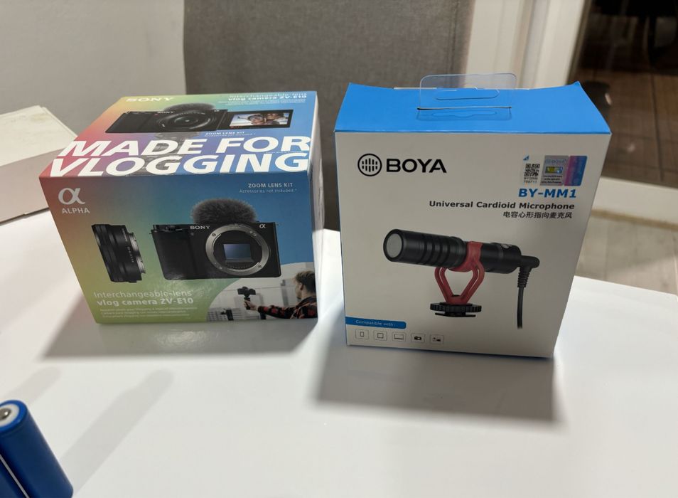 Sony Zv e 10 kit completo