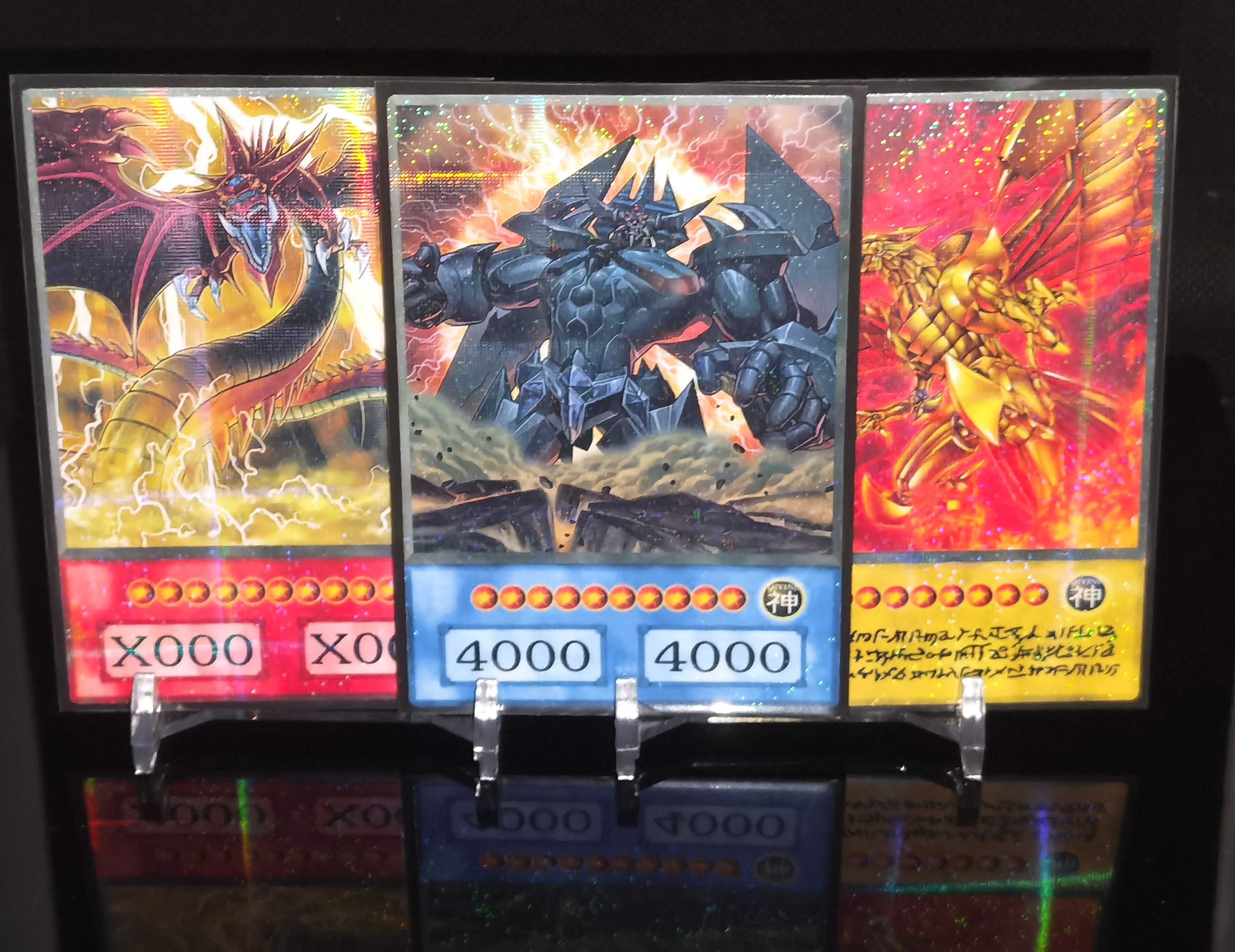 Conjuntos Yugioh Egyptian Gods Cartas Customizadas