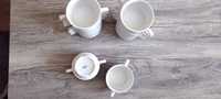 Бульонница фарфоровая Lubiana чашка для супа тарелка фарфор керамика
