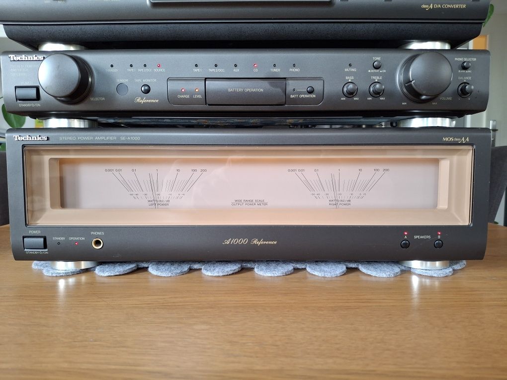 Technics SE-A1000 i SU-C1000 wzmacniacz