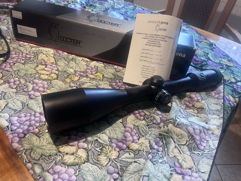 Luneta celownicza  do broni mysliwskiej DOCTER CLASSIC 3-12x56/R 4LP