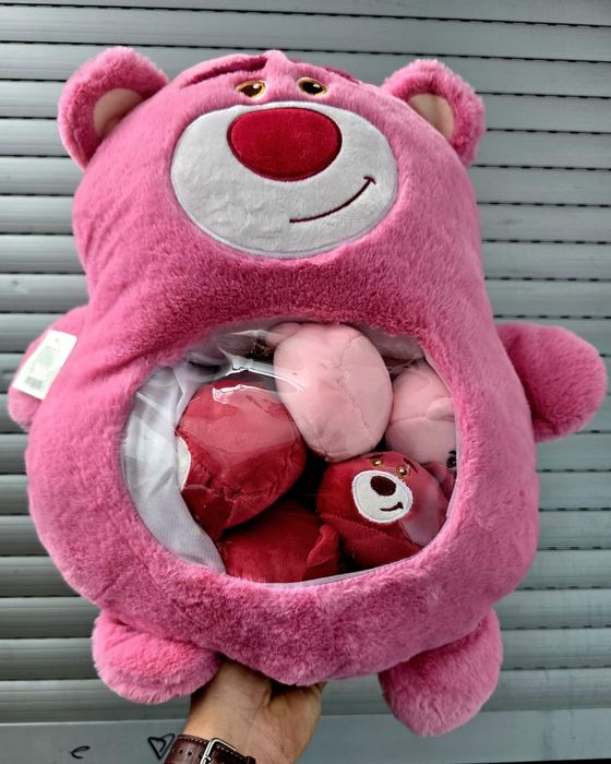 Poduszka Miś Pudding z maskotkami pluszaki nowe