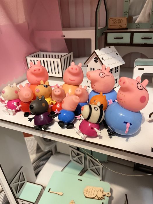 Pepa pig. Герої з мультфільма свинка пепа