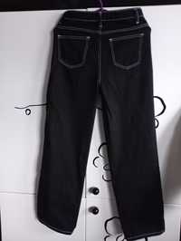 czarne spodnie dziewczęce- 158