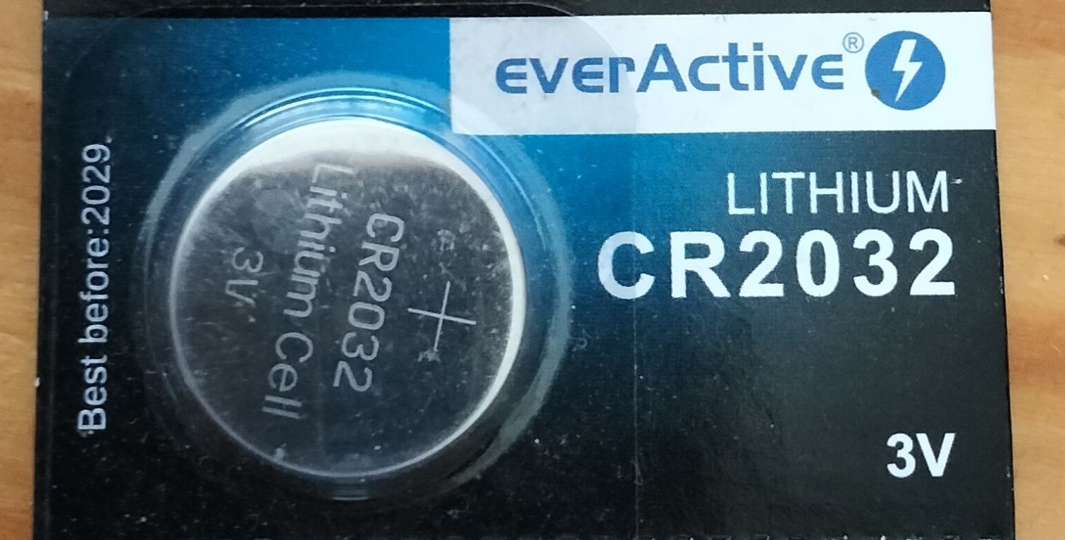 Bateria CR2032 Everactive