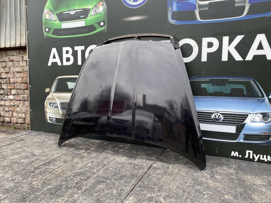 капот шкода октавія а5 skoda oktavia a5 9910 чорний