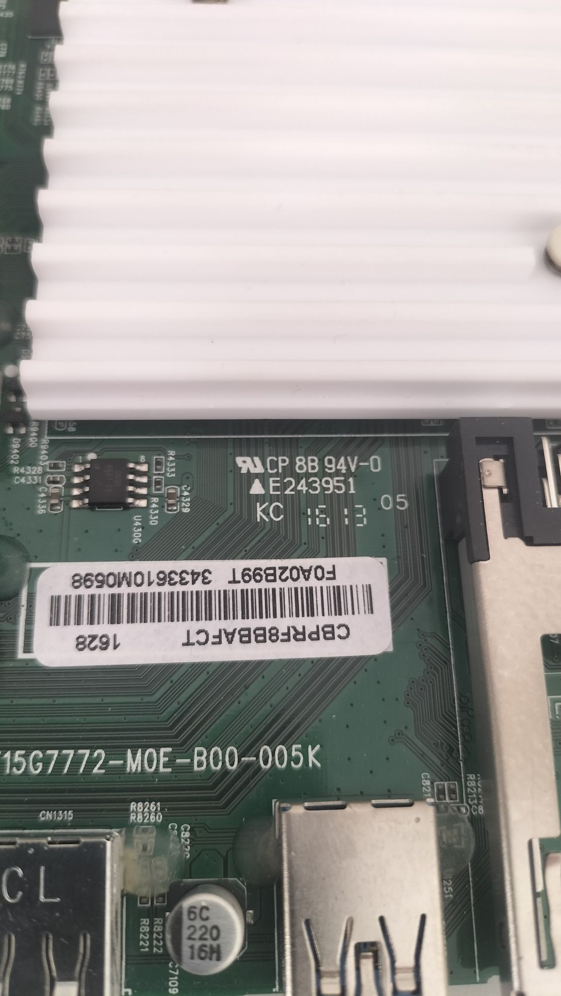 Philips 55PUS6561/12 płyta główna