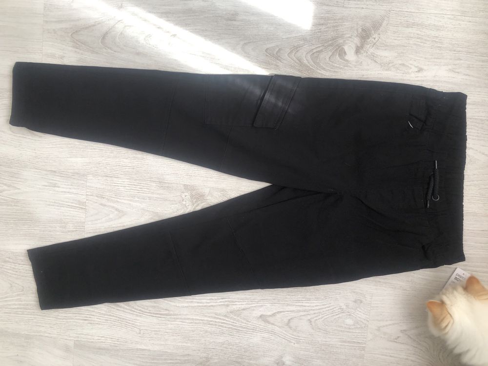 Штани брюки карго чорні 152 р. Pepco, Primark