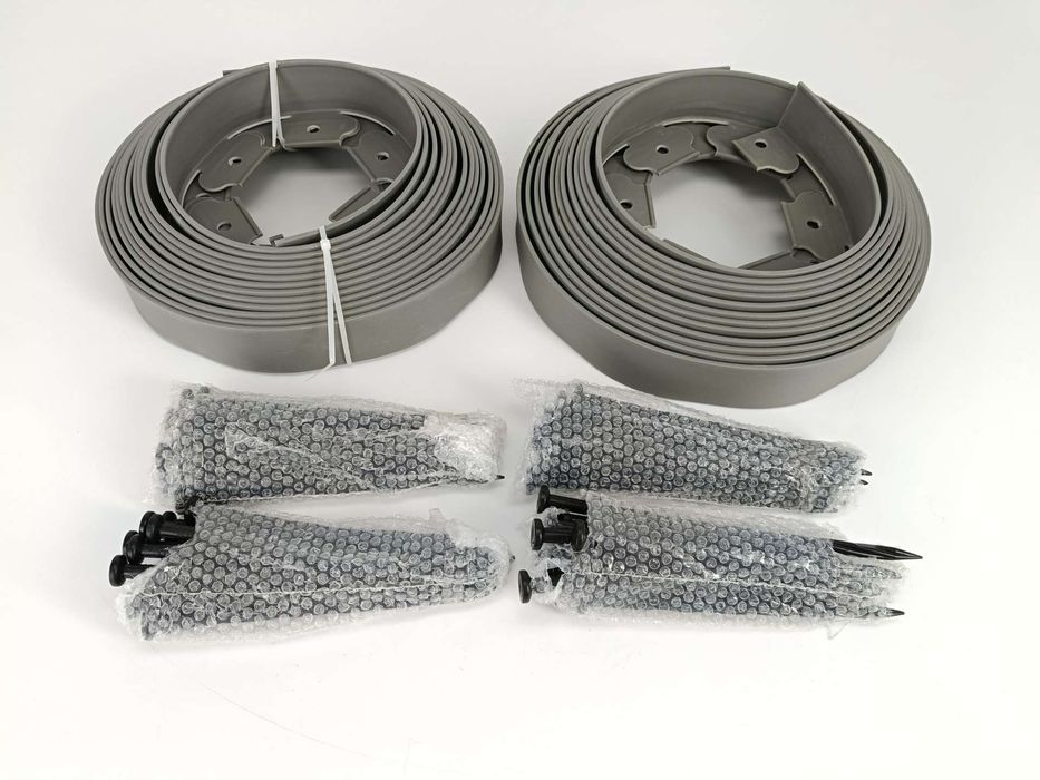 VOUNOT Krawędź ogrodowa z tworzywa sztucznego, elastyczna krawędź