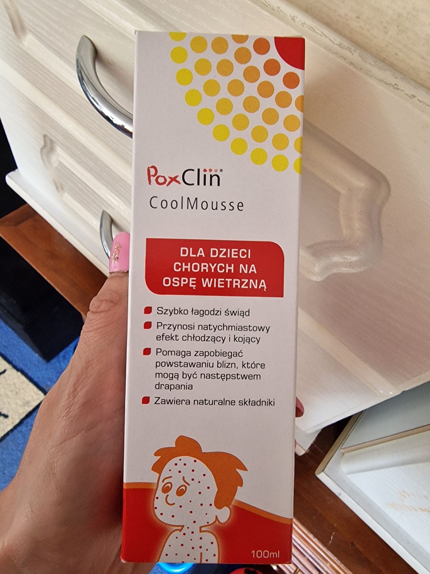 Pox Clin pianka chłodząca ospa 100ml