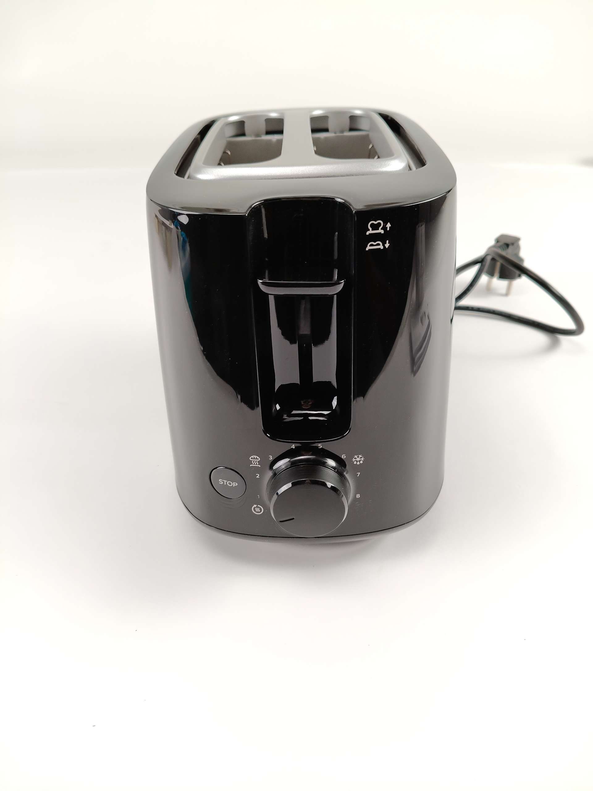 Toster Philips HD2581/90 czarny 830W czarny Opiekacz do kanapek