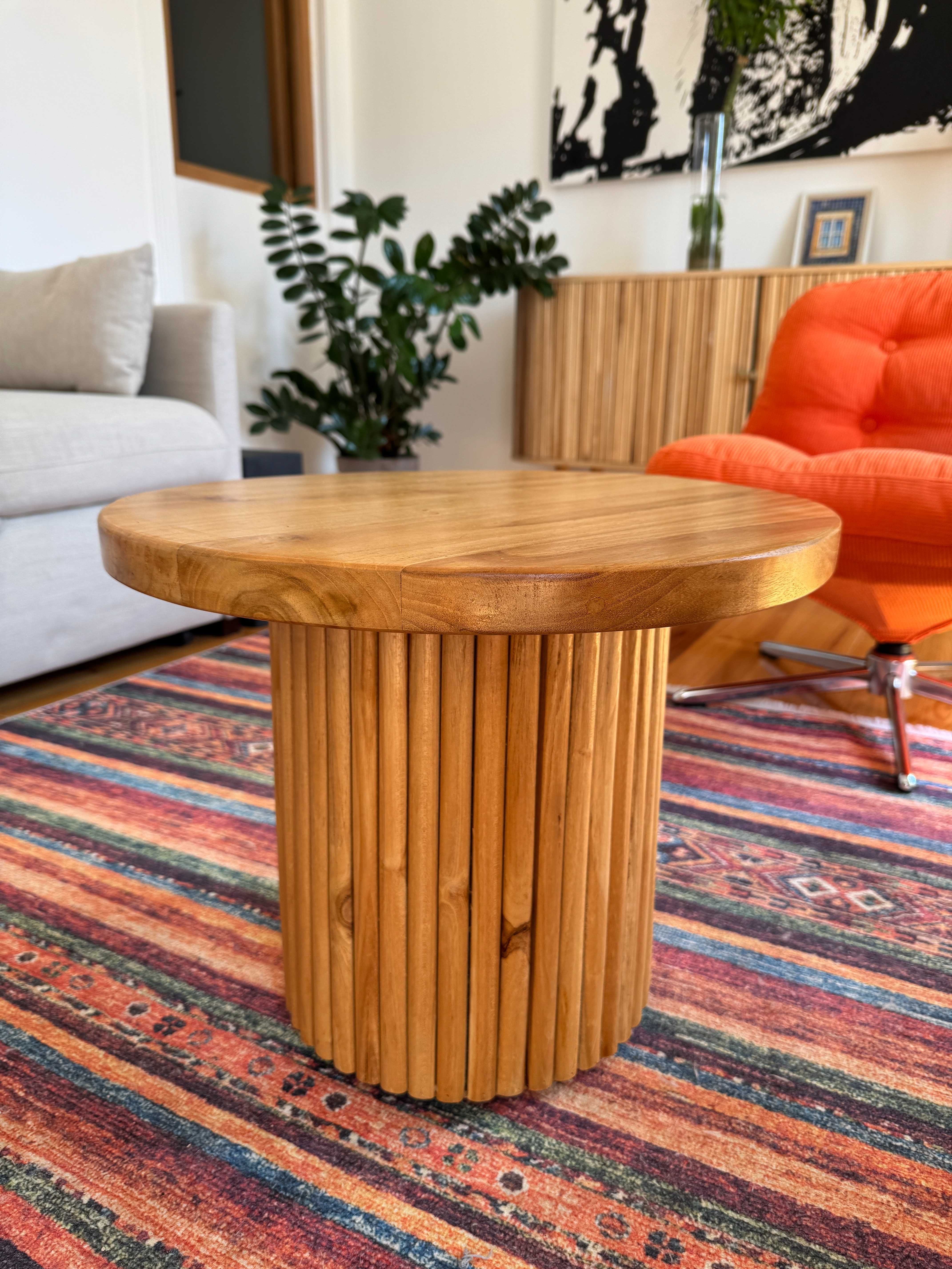 Mesa de centro em teca