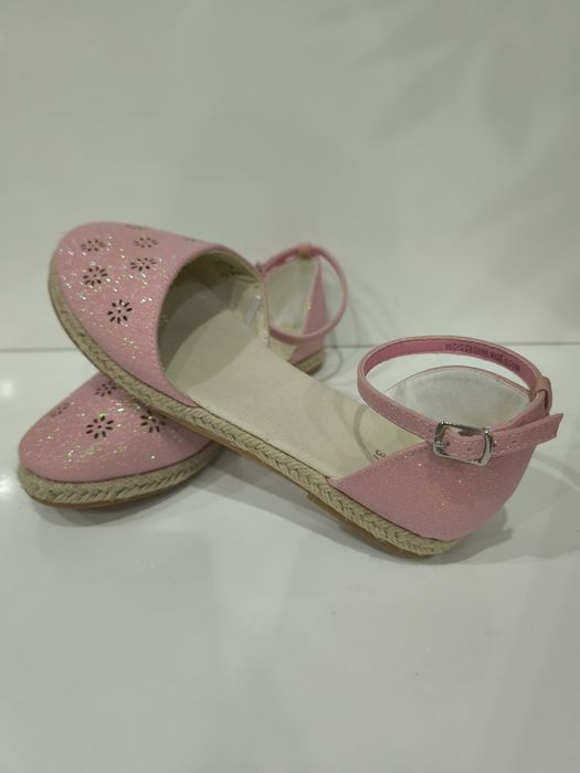 Sandálias/sapatos Rosa Brilho Novos da Sfera Kids