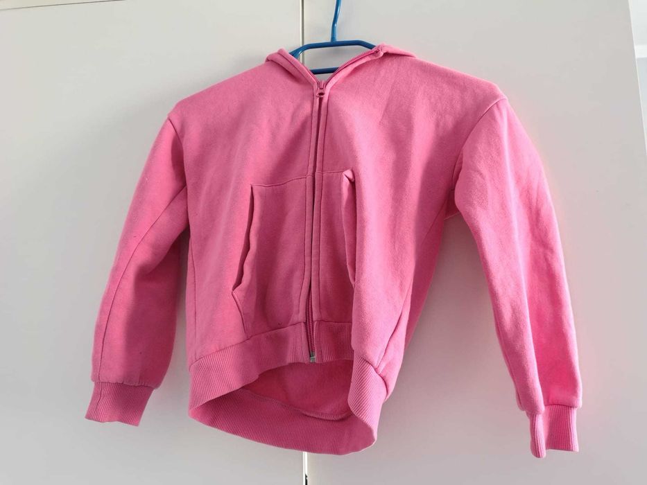 Bluza różowa 122/128