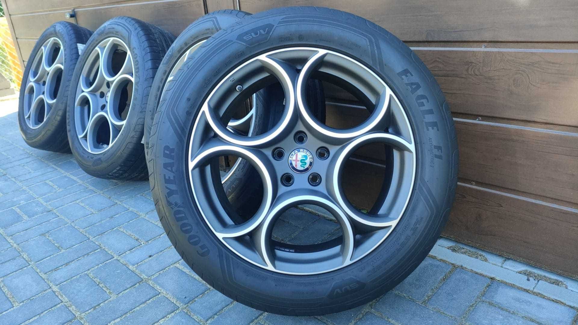 Koła Alfa Romeo 19'' 5x110 opony letnie Goodyear 235/55/19 (OL1633)