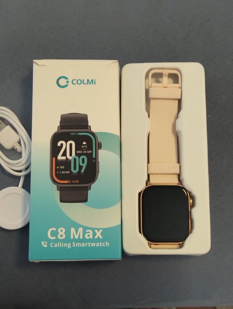 Relógio de senhora smartwatch c8 max