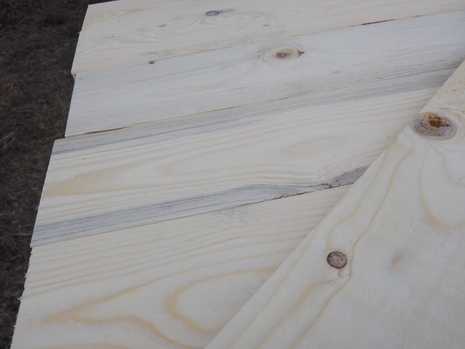 Drewniany blat świerkowy, heblowany