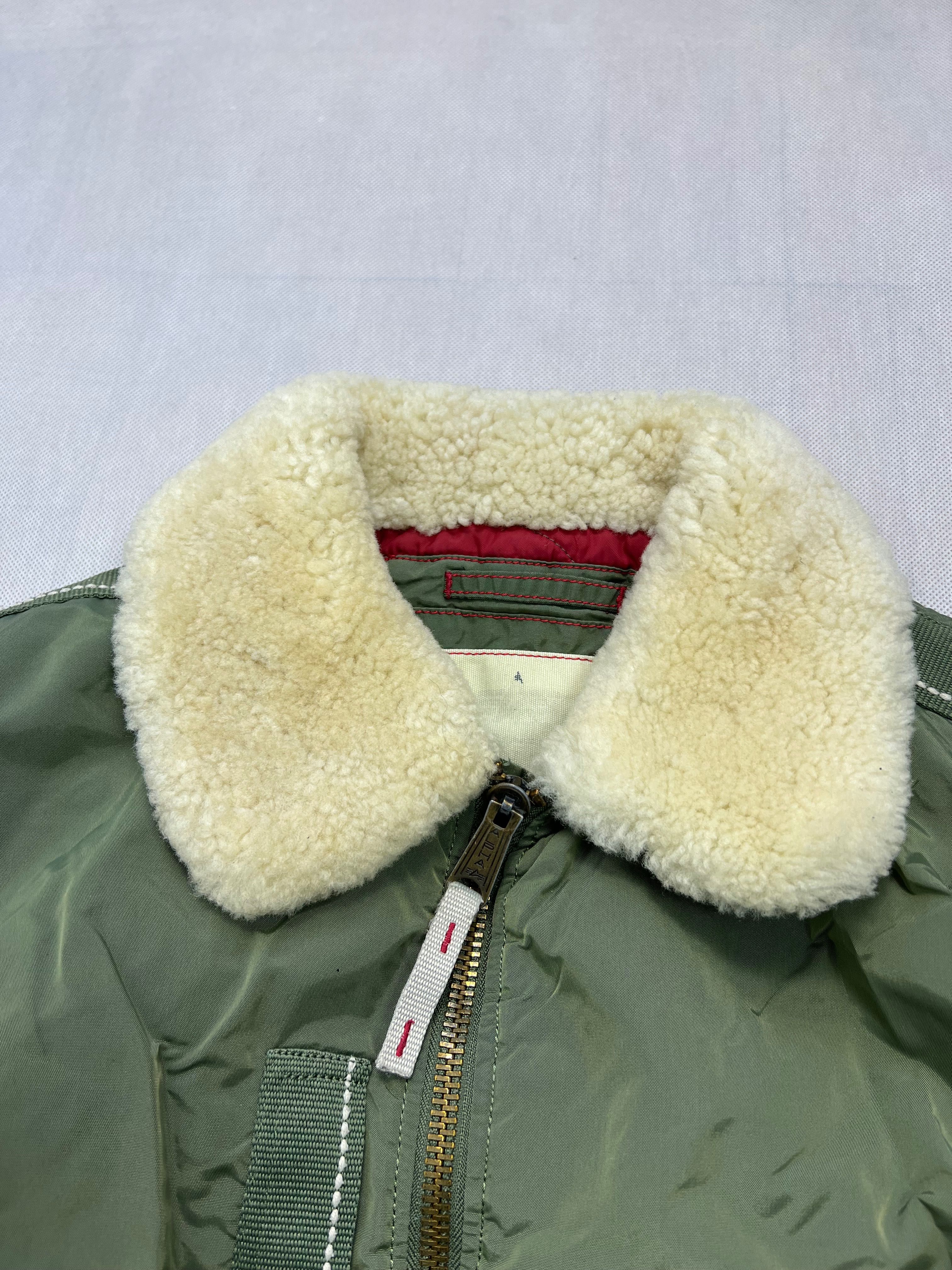 Bomber Jacket Alpha Industries Injector III Zipped Military Army