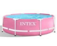 Каркасний басейн Intex 28290 Metal Frame 244 х 76 см об'єм 2843 л роже