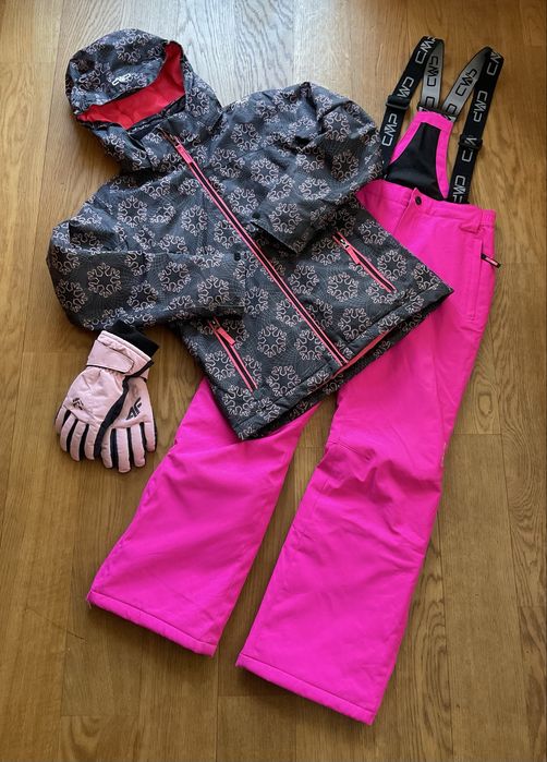 Kombinezon narciarski zestaw kurtka narciarska i spodnie CMP 152 j. 4F