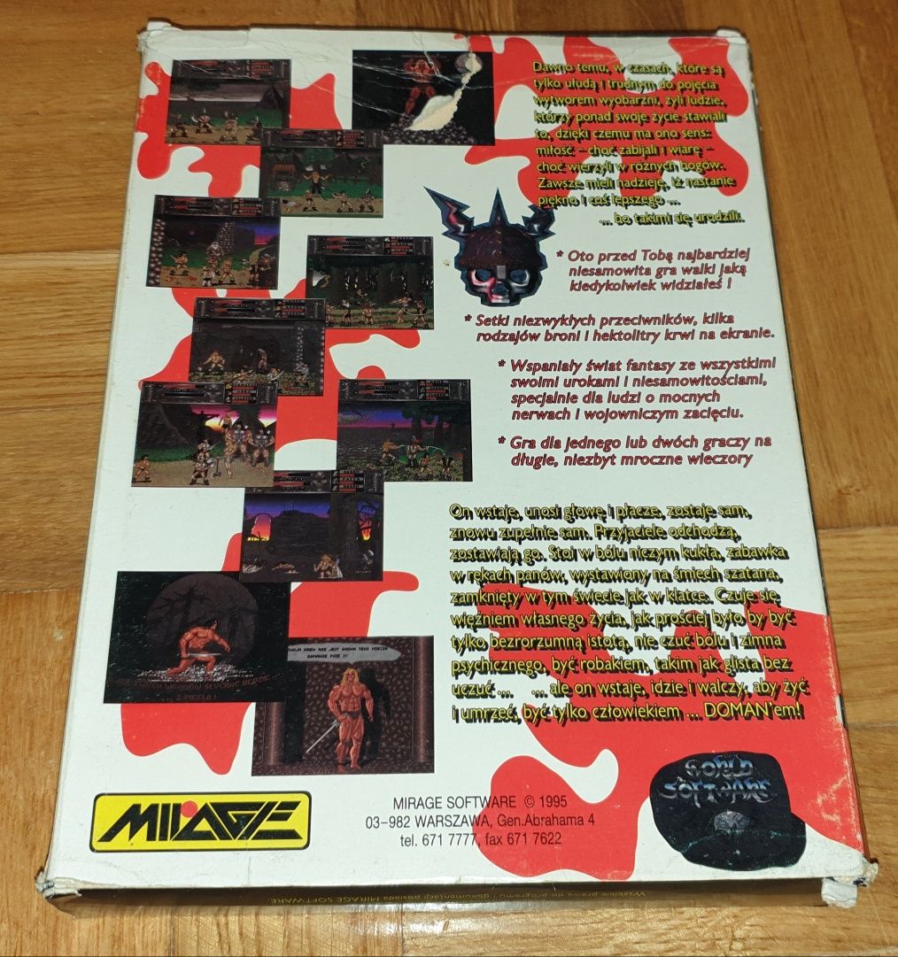 Doman Grzechy Ardana - Amiga - Big Box - PL