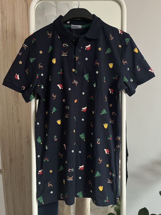 świąteczna koszulka polo