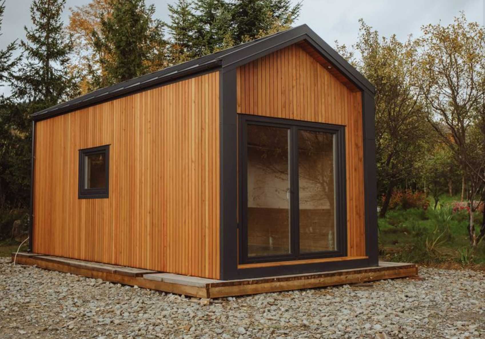 Tiny house całoroczny domek mobilny PROMOCJA 28m2 + antresola +taras