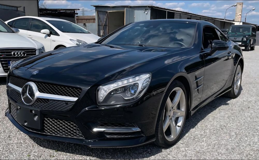 Mercedes-Benz SL 350, Pakiet AMG, Roadster GT, Niski Przebieg, Japonia, Faktura 23%