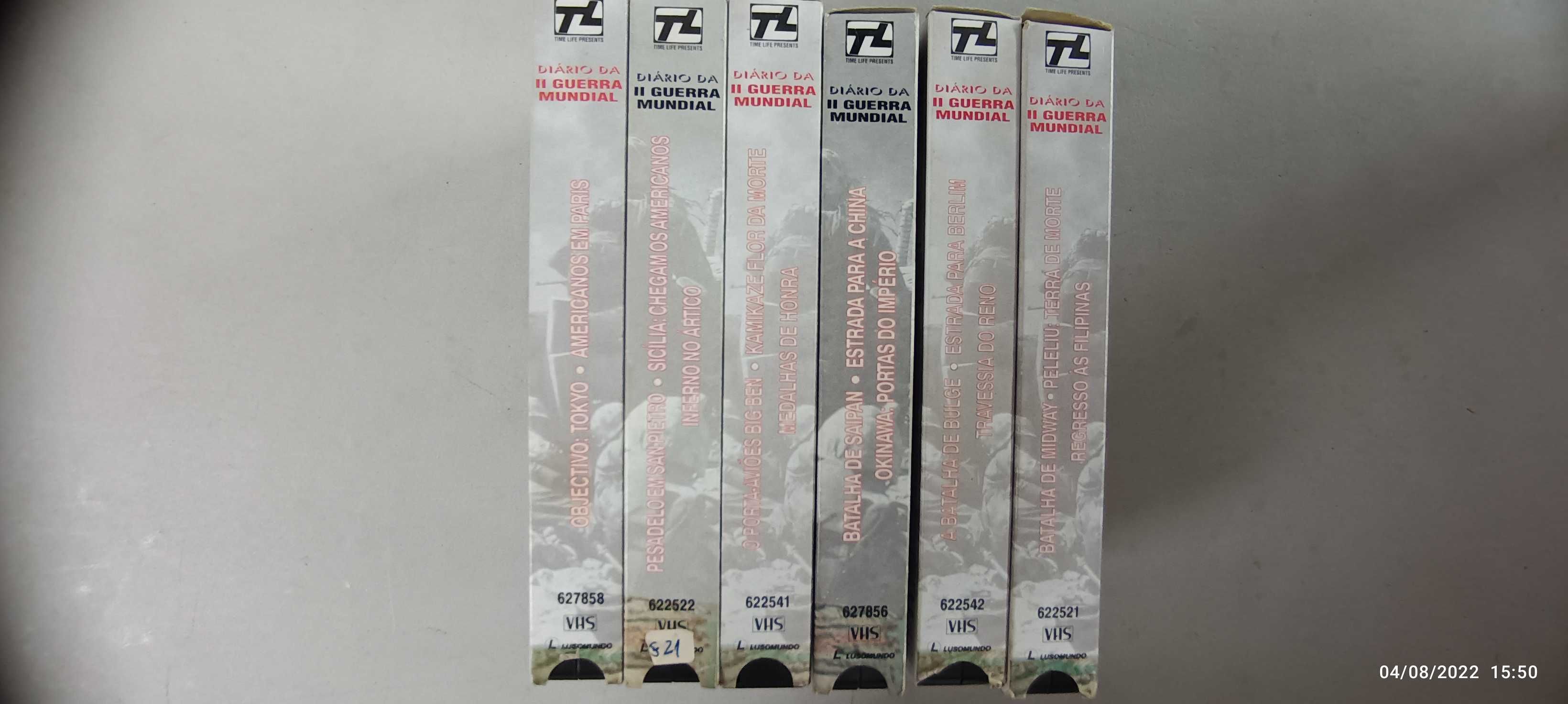 VHS - Diário da 2 guerra mundial