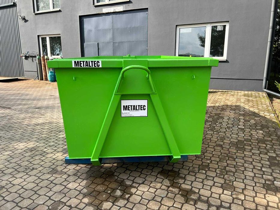 Kontener hakowy / kontener na śmieci / gruz / złom / Kontener KP7/ 7m³