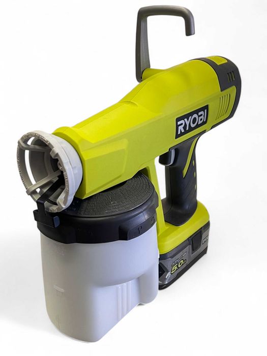 Pistolet malarski Ryobi P620 + Aku 5.0 Ah