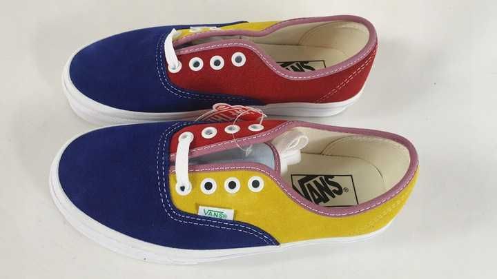 TRAMPKI VANS multi   AUTHENTIC nowe rozmiar   35