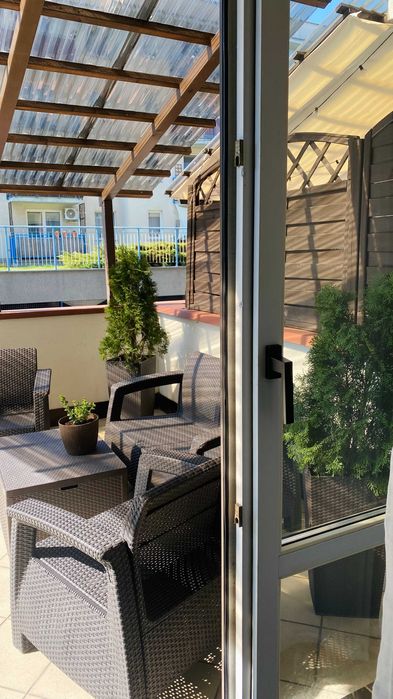 Mieszkanie z TARASEM, 42,3m2. BEZPOŚREDNIO, 2 pokoje.